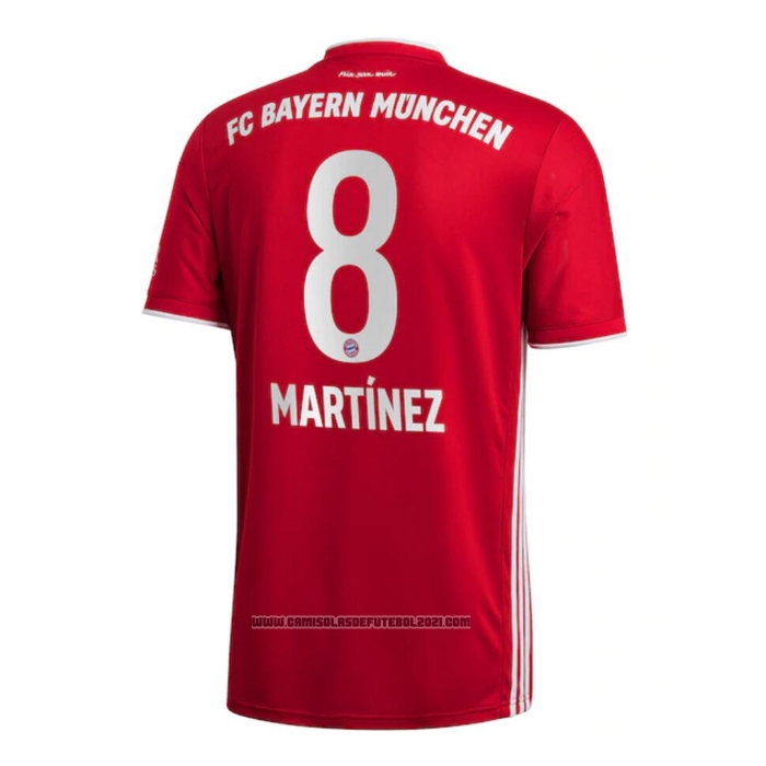 Camisola Bayern de Munique Jogador Martinez 1º 2020-2021